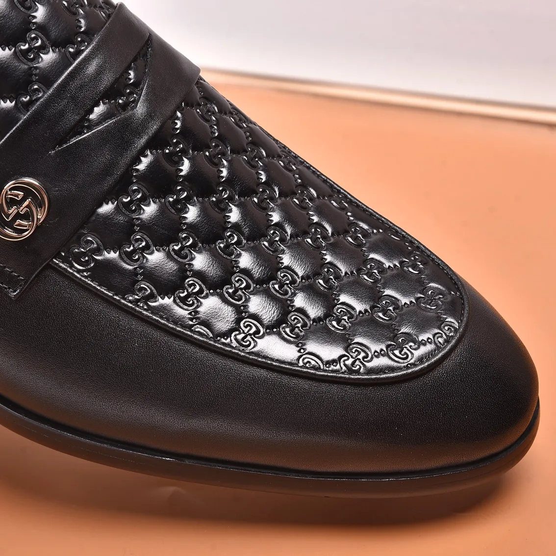 Men's shoes💰540📛📛Original (water-dyed cowhide) Gucci GUCCI official website formal shoes🌀 Italian🇮🇹imported cowhide➕top imported water-dyed cowhide lining💋Finely handmade original bottom, the real thing looks better when photographed in person Standard size 38-44